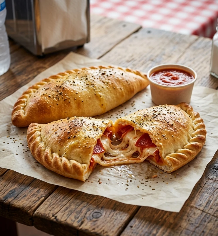 Panzerotti from Pizza Time on Hamilton Road, London, ON
